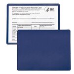 Vaccine Card Holder - Navy Blue