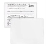 Vaccine Card Holder - White