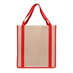 Vancouver RPET - Kraft   Non-Woven Tote Bag