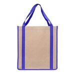 Vancouver RPET - Kraft   Non-Woven Tote Bag