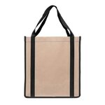 Vancouver RPET - Kraft   Non-Woven Tote Bag