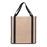 Vancouver RPET - Kraft   Non-Woven Tote Bag