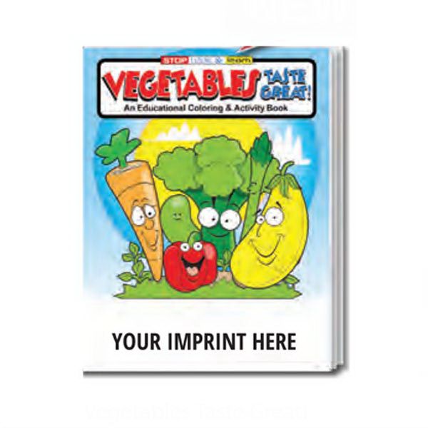 Main Product Image for Vegetables Taste Great! Coloring Book