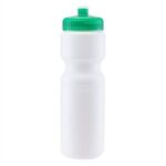 Velocity - 28 oz. Sports Bottle - White-translucent Green