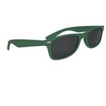 Velvet Touch Malibu Sunglasses - Kelly Green