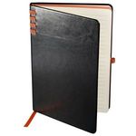 Venezia™ Stripe Journal - Black-orange