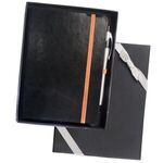 Venezia(TM) Journal & Stream Stylus Pen Set - Orange