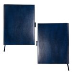 Venezia (TM) Large Refillable Journal - 7x9 - Navy Blue
