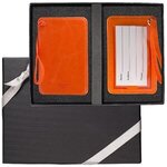 Venezia (TM) Luggage Tag Set - Orange