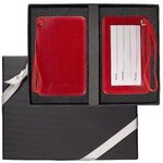 Venezia (TM) Luggage Tag Set - Red