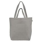 Verona - 10 oz. Recycled Cotton Tote Bag - Gray