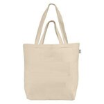 Verona - 10 oz. Recycled Cotton Tote Bag - Natural