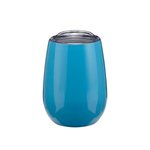 Vino Stainless Steel Stemless Wine Glass - Sky Blue