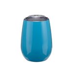 Vino Stainless Steel Stemless Wine Glass - Sky Blue