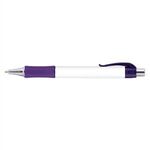 Vision Grip Pen (Digital Full Color Wrap) - Purple/White