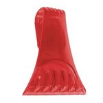 Visor Ice Scraper - Translucent Red