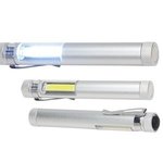 Vivid Clip Flashlight - Metallic Silver