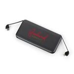 Volt UL Listed 10,000 mAh Built-in Cable Powerbank -  