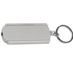 "VOYAGER" Slim Keyholder Keylight with Bright White LED Light - Silver