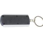 "VOYAGER" Slim Keyholder Keylight with Bright White LED Light - Trans Black