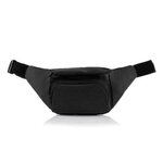 Voyager Washable Tear Resistant Paper Fanny Pack - Black