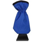 Warm Grip Ice Scraper - Medium Blue