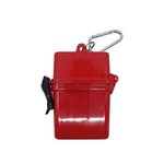 Water Resistant Adventurer First Aid Kit With Carabiner - Red