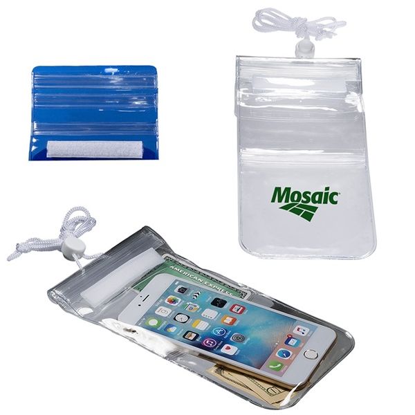 Main Product Image for Imprinted Water-Resistant Pouch & Extra Pocket