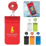 Buy Custom Printed Waterproof Pouch With Neck Cord