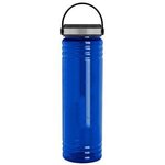 Wave 24 oz. Tritan Infuser - Quick Snap Lid - Transparent Blue