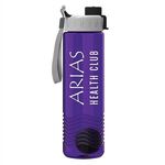 Wave 24 oz. Tritan Shaker Bottle - Quick Snap Lid - Transparent Violet