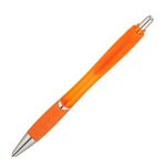 Wave® - Clear Ballpoint Pen - Orange