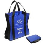 Wave Rider Folding Tote Bag -  