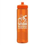 Wave Tritan Bottle with Push Pull Lid - 24 oz. -  