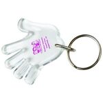 Waving Hand Keychain -  