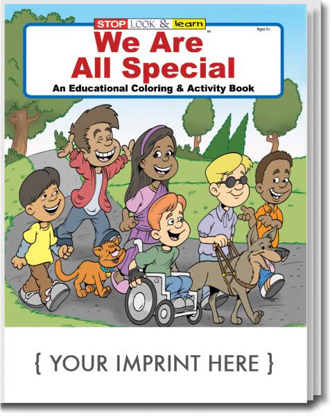 Main Product Image for We Are All Special Coloring And Activity Book
