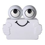Webcam Security Cover Smiley Guy - White