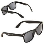 Westgate Recycled Polycarbonate UV400 Sunglasses - Medium Black