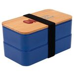 Wheat Straw Bento Box - Navy Blue