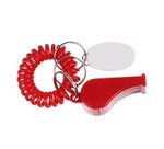 Whistle Coil Keychain -  