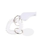 Whistle Coil Keychain -  