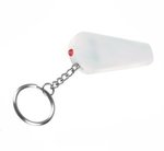 Whistle Light/Key Chain - White