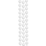 White Beaded Necklace - White