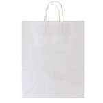 White Kraft Shopping Bag - White