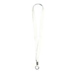 White Lanyard with Full Color Imprint -  