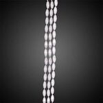 White Pearl Mardi Gras Beads - White