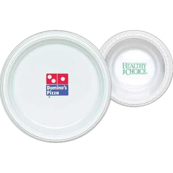 Main Product Image for 12 Oz. Premium White Plastic Bowl - The 500 Line