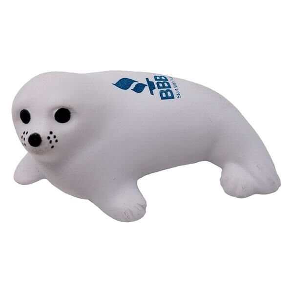 Main Product Image for Promotional White Seal Stress Relievers / Balls