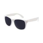 White Trim Sunglasses -  