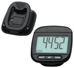 Widescreen Walker Multi-Function Pedometer - Black